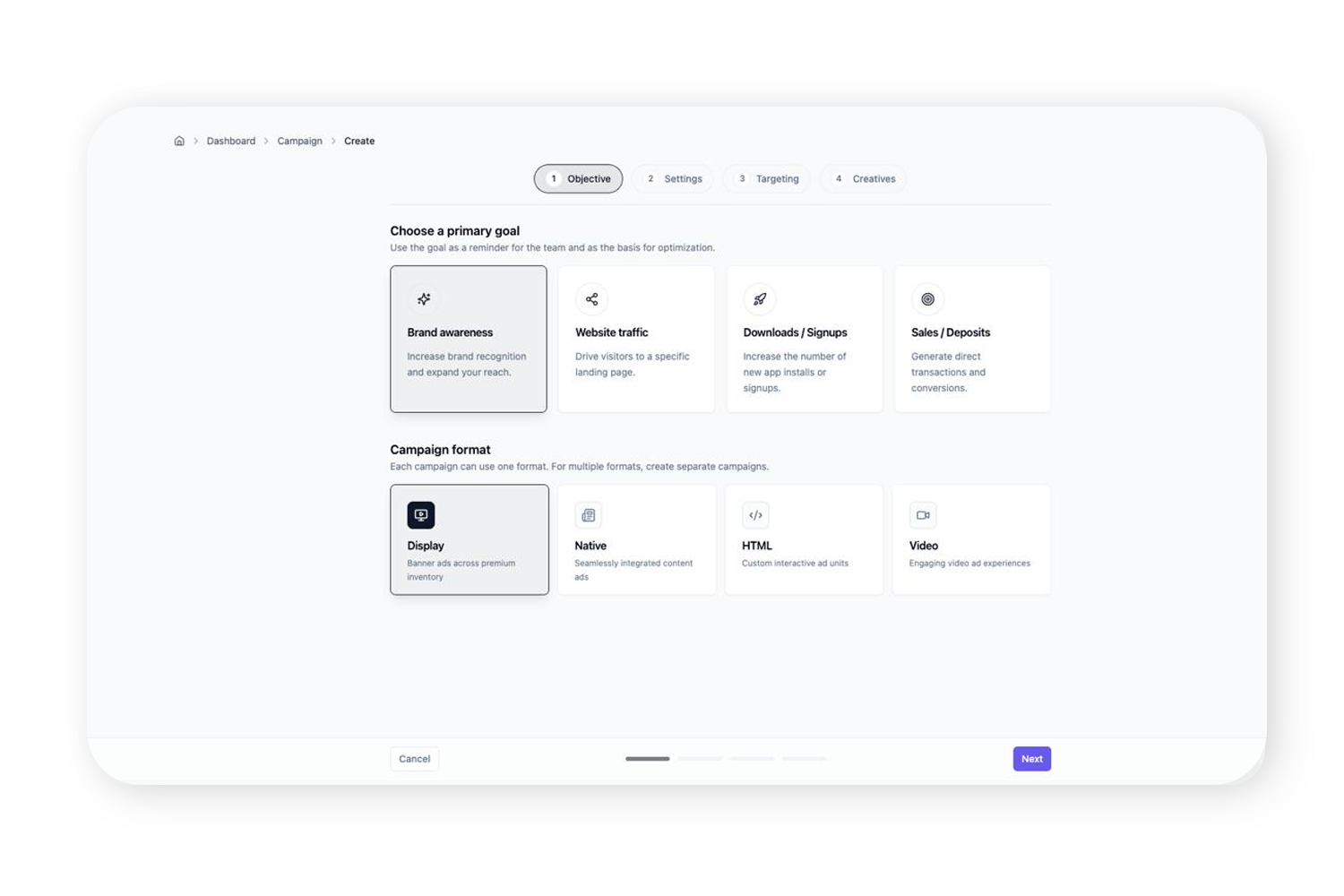 Launch Your Campaign
