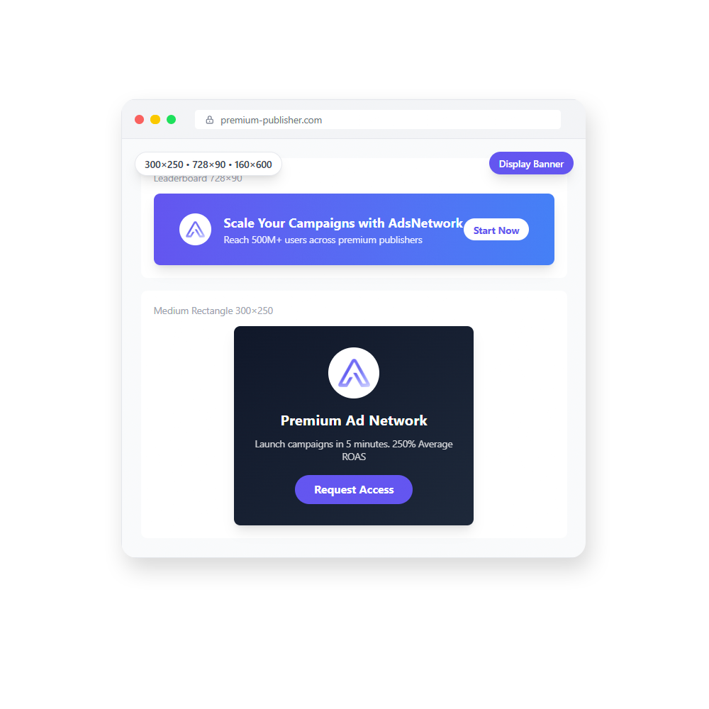 Display Banner Preview