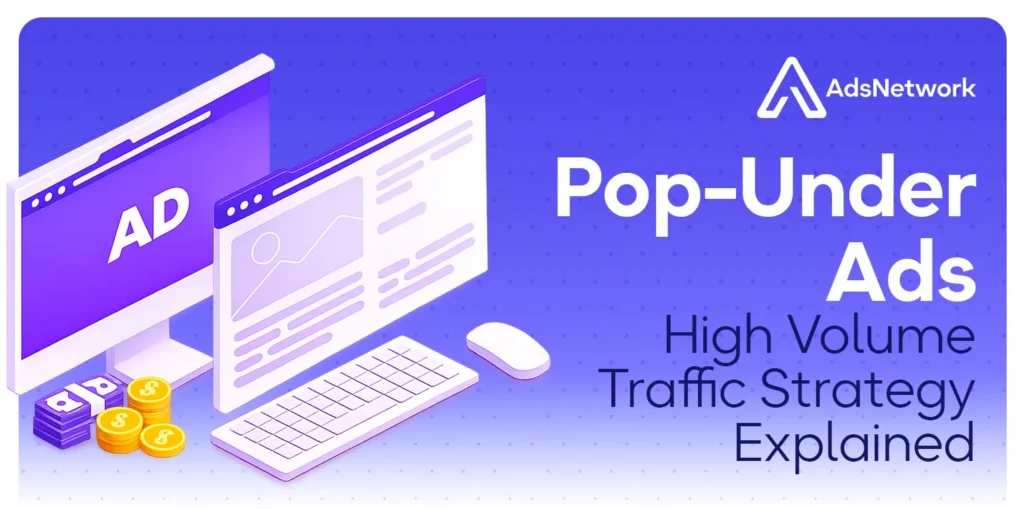 Pop-Under Ads: High Volume Traffic Strategy Explained