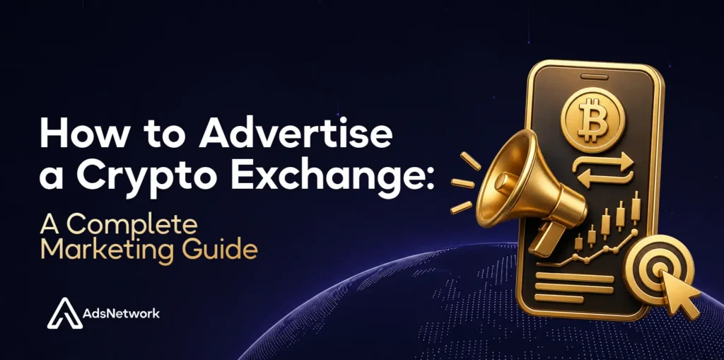 adsnetwork how to advertise crypto exchange cover