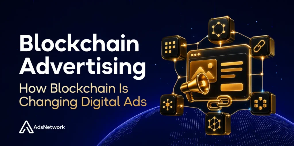 adsnetwork blockchain advertising how blockchain is changing digital ads cover photo